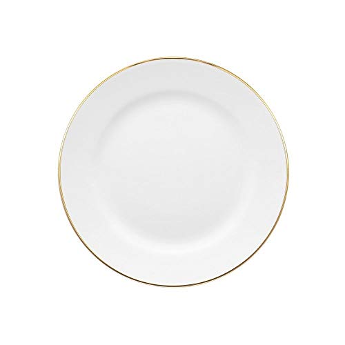 Aparelho de Jantar Chá e Café Porcelana 42 Pçs Sofia Filete Ouro Oxford