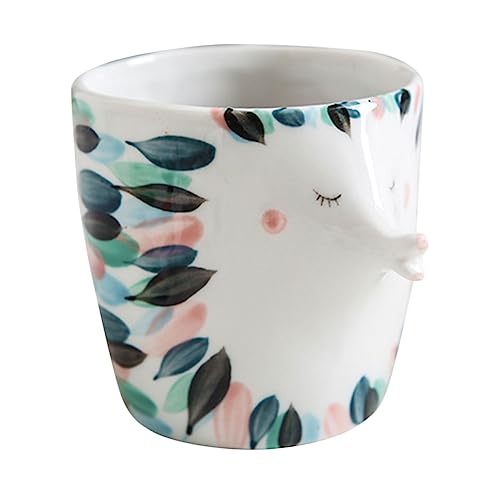 Cabilock Preciosas Tazas De Té De Cerámica Pintadas A Mano Con Forma De Para Uso Diario En El Hogar Y La Oficina