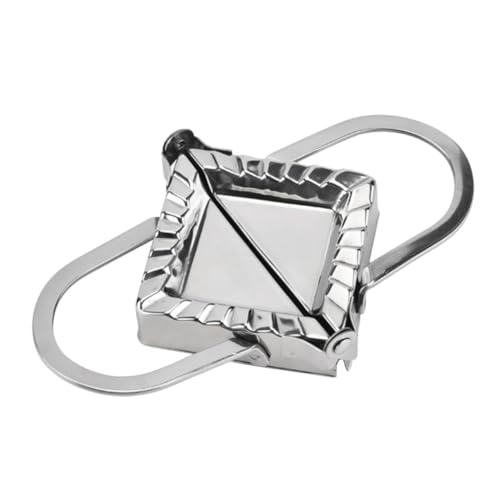 FELTECHELECTR Quick Dumpling Making Tool Ravioli Gyoza Empanada Maker Stainless Steel Easy to Use Clean