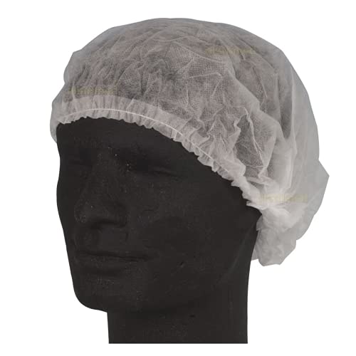 Charlottes jetables à clip filet pour cheveux protection médicale esthétique 500