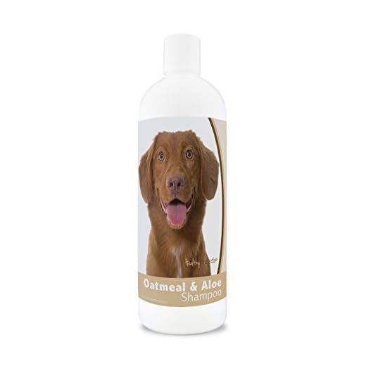Healthy Breeds Nova Scotia Duck Tolling Retriever Oatmeal Shampoo with Aloe 16 oz