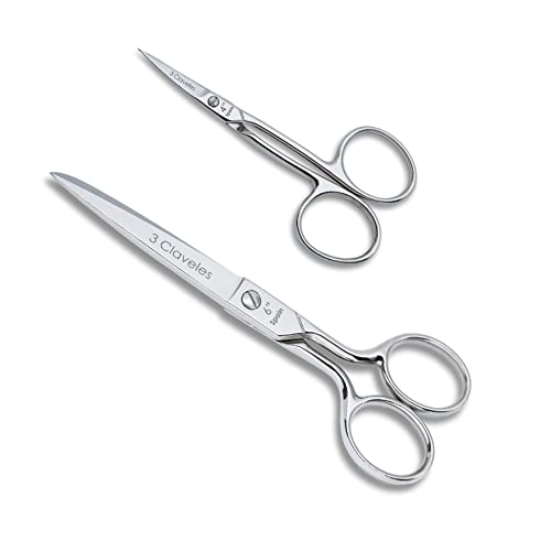 3 Claveles - Set Tijeras Costura