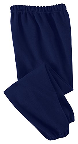 Joggers de felpa relajados Jerzees NuBlend con tacto suave