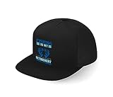 lauthings fishing is my retirement plan funny motto fullcap art flat bill snapback cap cap, nero , etichettalia unica
