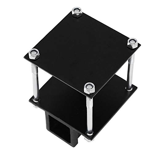 7Blacksmiths Rv Bumper Hitch Adapter 2? Receiver Trailer Square Bumper Mount Bike Rack Cargo #TOP2
