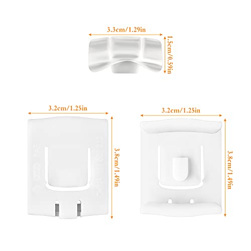 Clip di Fissaggio in Plastica, 12 Pezzi Clip di