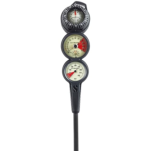 Scubapro 3 Gauge Inline Metric Console