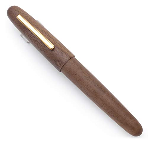 Stylo plume en bois naturel Jinhao 9056 fait main, un cadeau élégant unique