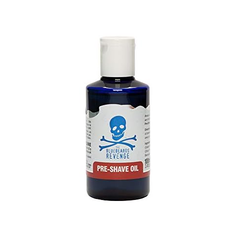 The Bluebeards Revenge, Pre Shave Oil for Men, Vegan Friendly Oil for Sensitive Skin, Helps to Prevent Skin Irritation, 100ml Cover