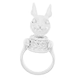 Bagues décoratives - adorable apparence de lapin à porter comme bague empilable, créant un nouveau look différent, bagues d'animaux