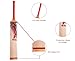 Kashmir Willow Leather Ball Cricket Bat, Exclusive Cricket Bat for Adult Full Size with Free Best Bat Cover & Protection Sheet