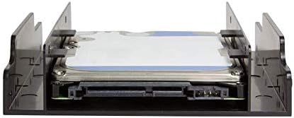 Side view of Logilink AD0010 with one 2.5-inch drive installed