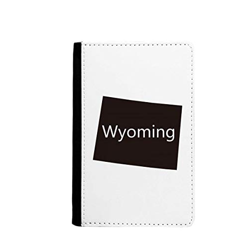Étui portefeuille de voyage Wyoming USA aux finitions soignées pour cartes