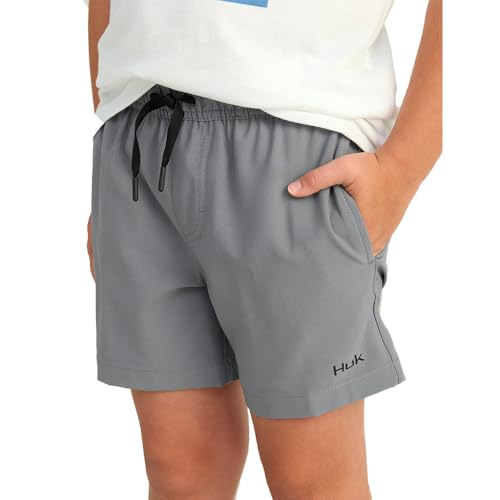 Image of HUK Girls' Pursuit Volley Short, Quick-Dry Fishing Shorts for Kids