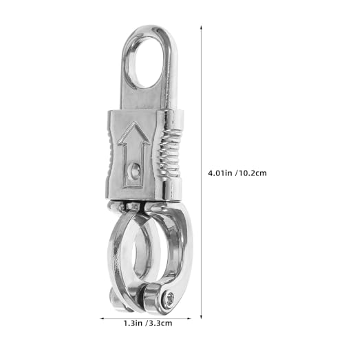 Gancho para correa de caballo iplusmile en aleación de zinc con acabado de alta durabilidad 3
