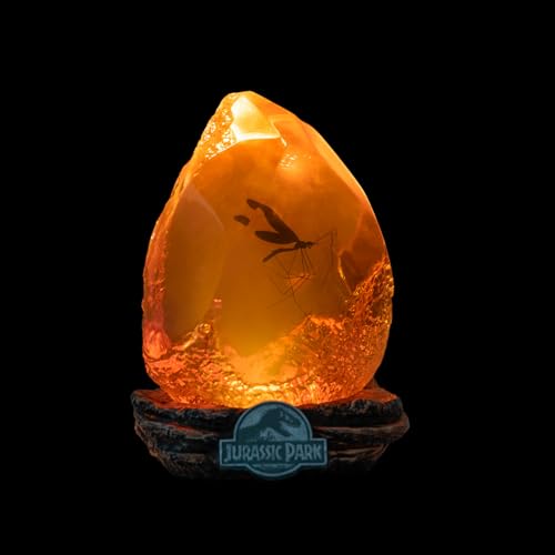 Grupo Erik Battery Lamp - Jurassic Park Merchandise | Desk Lamp Table, Mood Light, Gaming Light | Jurassic World Rebirth Gifts, Cool Room Decor