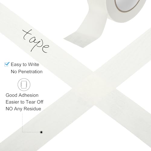 Image of PATIKIL Masking Tape 2 Inch x 60 Yard, General Purpose Adhesive Painting Tape Painters Tape for Arts Crafts Label, White