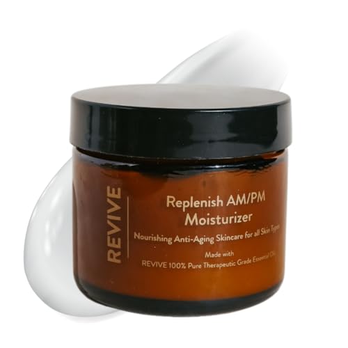 REVIVE Skin Health Skincare with Skin Health Essential Oil Blend - Replenish AM/PM Moisturizer - Non-Toxic Skincare