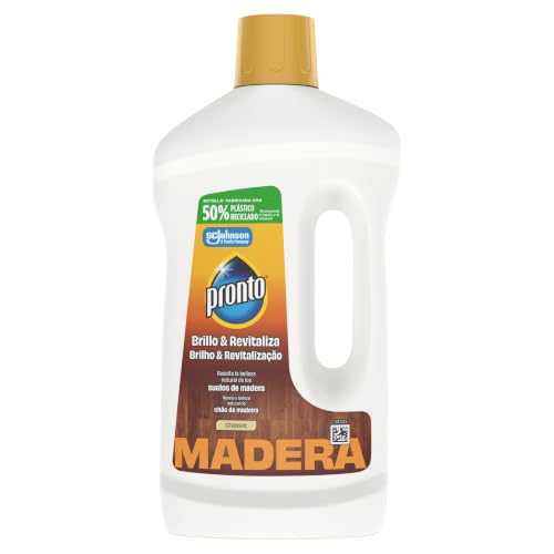 Pronto Limpiador Jabonoso, para Suelos Y Muebles de Madera, 750ml