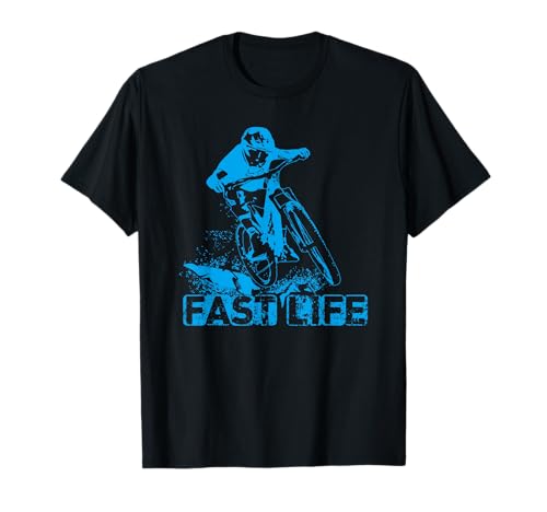 Fast Life - Enduro - Downhill - Mountain Bike Maglietta