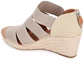 Gentle Souls by Kenneth Cole Women's Charli Four Elastic Heeled Sandal, Mushroom, 8.5 | Image 6