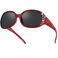 A09 Wine Red Frame Grey Lens