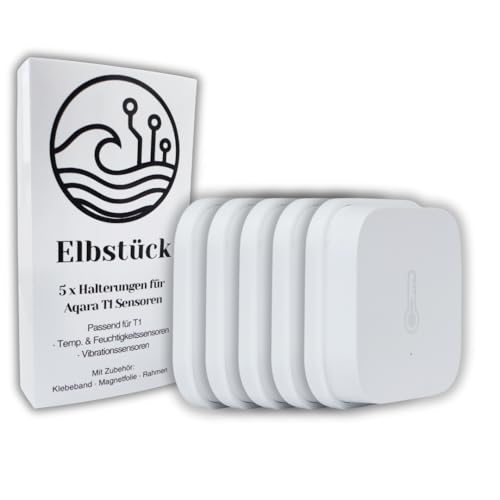 Halterung für Aqara T1 Sensor – Temperatur, Feuchtigkeit & Vibration (5 Stück)