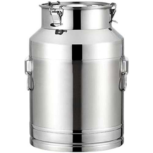 Pot à produits laitiers en inox 201 robuste avec fermeture étanche