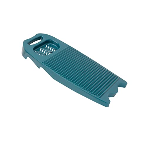 Non-Slip Laundry Washing Board, Household Washboard, Hand Wash Board, Manual Wash Clothes Laundry Pad Scrubbing Board for Household(15.7x8.07x1.06inches) (C-Dark Blue)