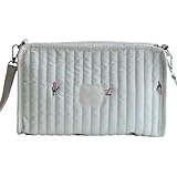 Tragbare Wickeltasche zum Aufhängen mit verstärktem Reißverschluss, einfacher Zugang für Reiseeltern, kompaktes Design, Wickeltasche