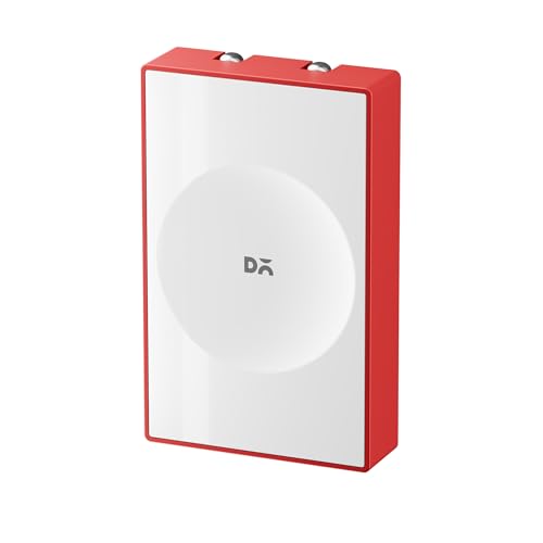 Image of DailyObjects POP 45W Wall Charger Adapter with Foldable Pins|USB-C Dual Port Power Output|Fast Charging|GaN5|Slim|Support iPhone 12 13 14 15 16 pro Max, Android,ipad,Samsung,oneplus|Lightweight-Red