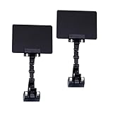 NUOBESTY 2個値札ディスプレイホルダー 広告クリップ 食品サインホルダー デスクサインスタンド 価格表示ラック 果物の値札対応