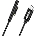 Surface Connect to USB-C PD 15V Charging Cable 5.8FT, Compatible with Microsoft Surface Pro 6/ 5th Gen/ 4/3, Surface Laptop 2/2017, Surface Go, Surface Book 2/1 (Cable Only)