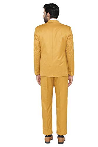Image of WINTAGE Men's Polyester Cotton and Evening 3 Pc Suit