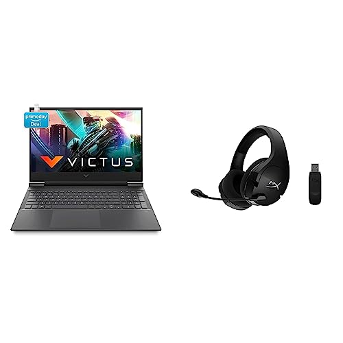 Image of HP Victus Gaming AMD Ryzen 5 5600H Processor 16.1 inch(40.9 cm) FHD Gaming Laptop & Stinger Core 7.1 Wireless