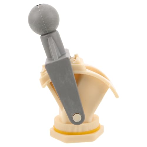 COLLBATH Válvula de Compuerta para Miel de Abeja Grifo Plástico Gris con Cierre Hermético Herramienta para Apicultura Extractor de Miel Manual Equipo Suministros para Colmena