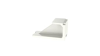 Panduit CMBIW-X Blank Module, Mini Com, Off White, 1 Port, 10-Pack
