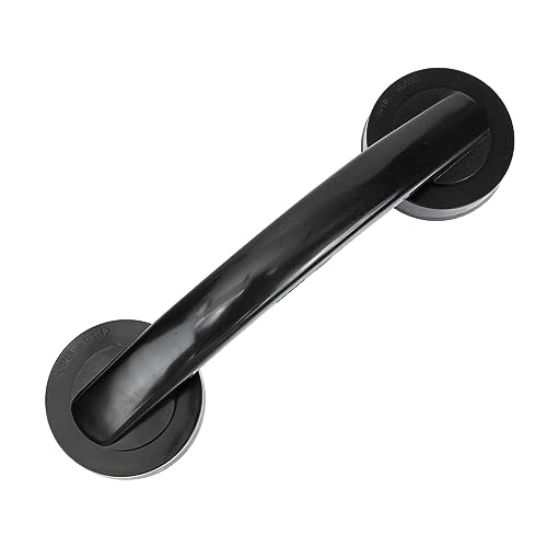 BinZyronic パンチ粘着ドアノブ ガラス用ハンドル ? 強力接着で取り付け簡単、浴室や引き戸の補助バーとして高耐久サポート