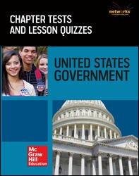 Paperback United States Government: Our Democracy, Chapter Tests and Lesson Quizzes Book