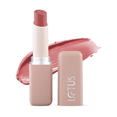 Image of Lotus Make-Up Color X Matte Lipstick | Long - Lasting | Vitamin E Infused | Smudge Proof | Bold | Highly Pigmented | Weightless Finish | HAZEL - 26 | 3.8g