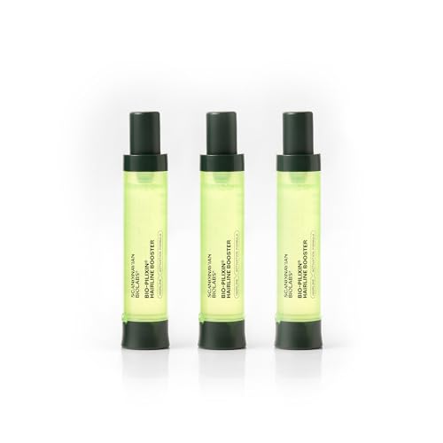 Scandinavian Biolabs Bio-Pilixin® Hairline Booster Refill – aktivierende Haaransatz-Formel, ohne Rollerball-Applikator, unterstützt die Haaransatz-Pflege & -Fülle, vegan, 15 ml (3er-Pack)