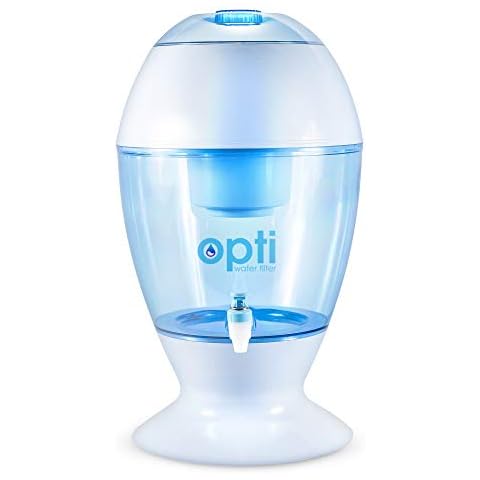 Opti DROP 3 Gallon Alkaline Water Filter Purification Machine - Countertop Dispenser Naturally Enhances Alkalinity Up to pH-9.0 | Removes Up to 99.99% of Harmful Contaminants and Free Radicals Cover