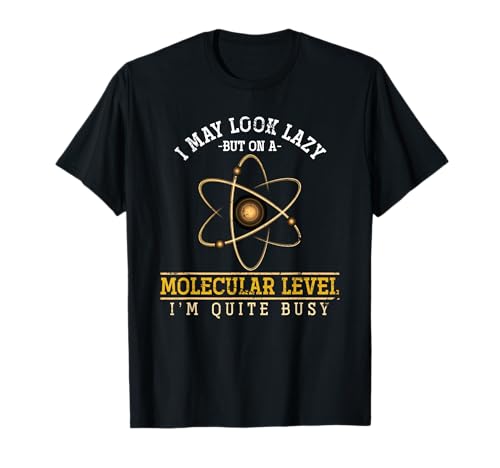 Funny Molecular Level Biologist Gift Science Biology T-Shirt