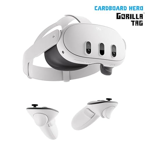 Meta Quest 3 512 GB – Die leistungsstärkste Quest – Ultimative Mixed-Reality-Erlebnisse – Gorilla Tag Cardboard Hero Bundle – Amazon Exclusive | Ya disponible en tu tienda friki favorita! En mundofriki.es!