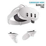Meta Quest 3 512 GB – Die leistungsstärkste Quest – Ultimative Mixed-Reality-Erlebnisse – Gorilla Tag Cardboard Hero Bundle – Amazon Exclusive