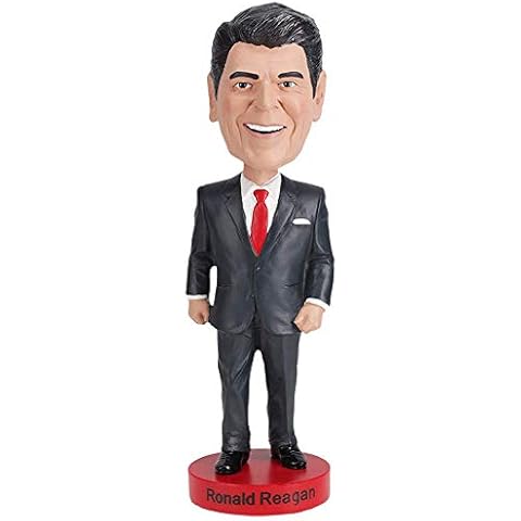 Royal Bobbles Ronald Reagan Bobblehead, Premium Polyresin Lifelike Figure, Unique Serial Number, Exquisite Detail Cover