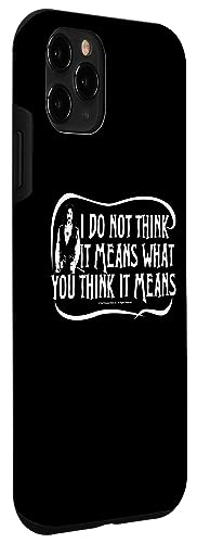 Coque iPhone 11 Pro Princess Bride idée cadeau geek