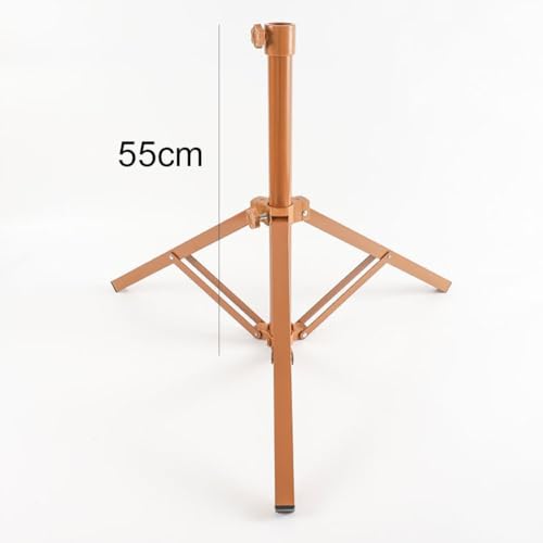 Support stable pour parasol pliable orange résistant au vent de plage