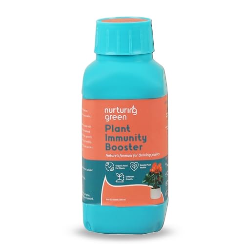 Nurturing Green® Liquid Plant Immunity Booster (300ml) | Organic Soil Enricher with Amino Acids | Enhances Plant Growth, Strengthens Defence System & Increases Pest Resistance