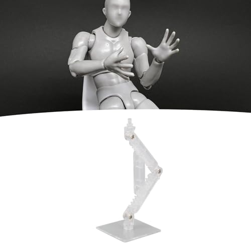 Akcja figurka wyświetlacza High Stability Model Model dla 6 -calowego wystroju domu (Transparent)